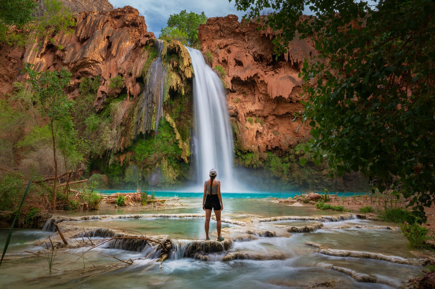 Opinión de nuestra visita a las cataratas Havasu, Arizona