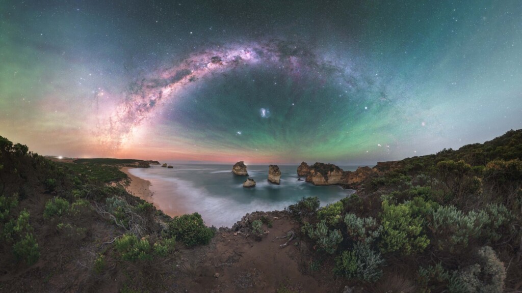 "Diamond Beach Emerald Sky" - Brent Martin