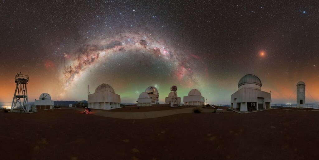 "Tololo Lunar Eclipse Sky" - 