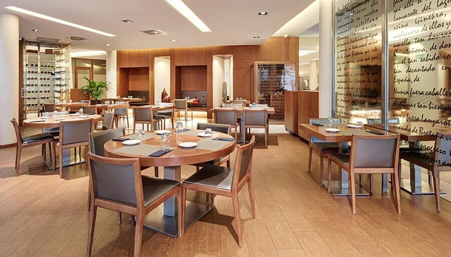 Tables and chairs