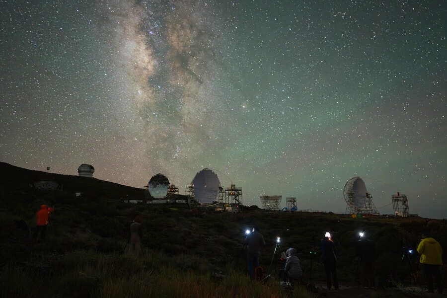 Telescopes and Milky Way