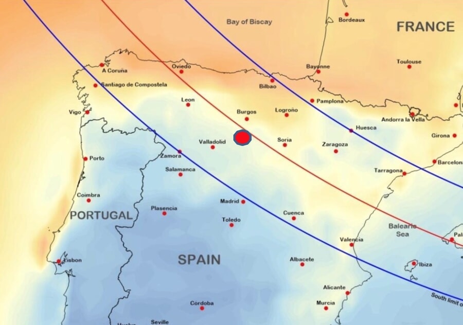 Map of Spain