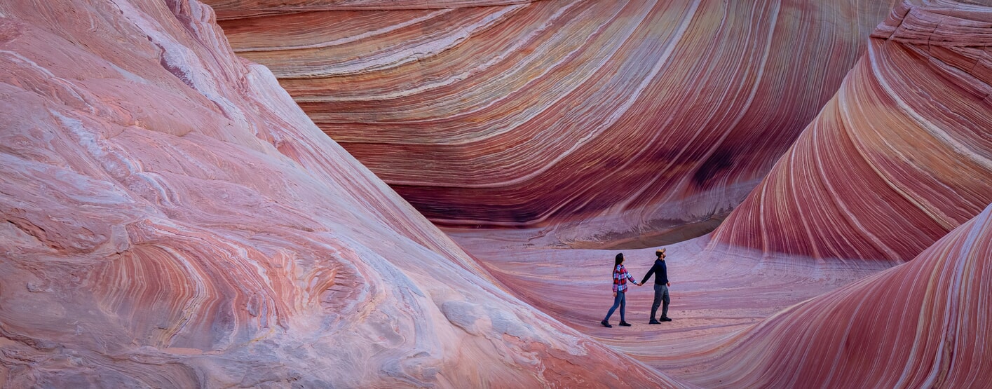 Hiking The Wave in Arizona
