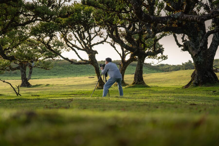 Fotógrafo en Madeira