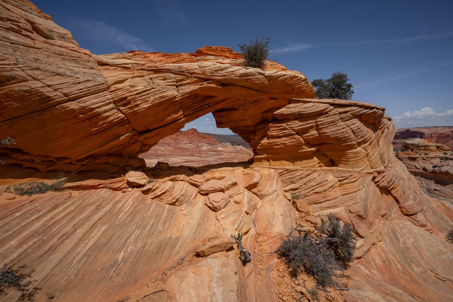 The Top Rock Arch at Coyote Buttes North