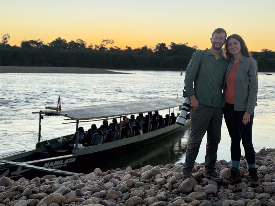 Boat ride from Tambopata Research Center