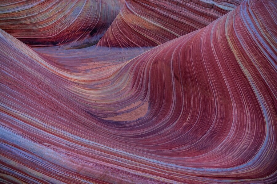 The Wave hike at North Coyote Buttes, Arizona