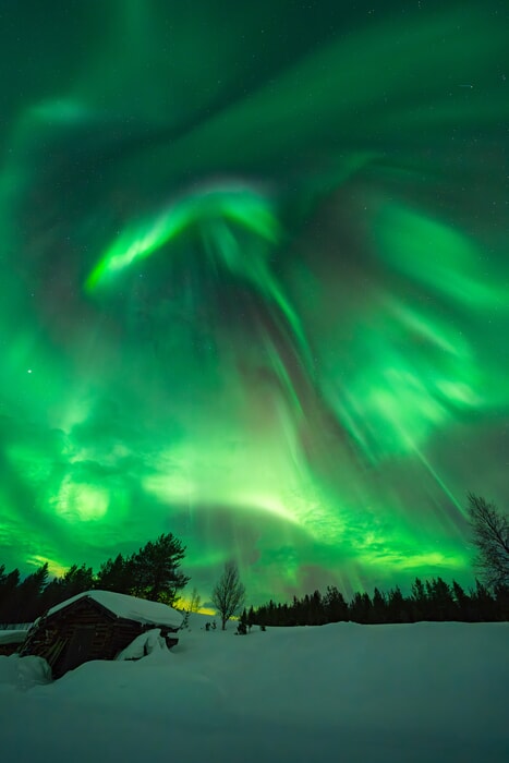 Northern Lights in Lapland Marina Prol 2025 Northern Lights Photographer of the Year