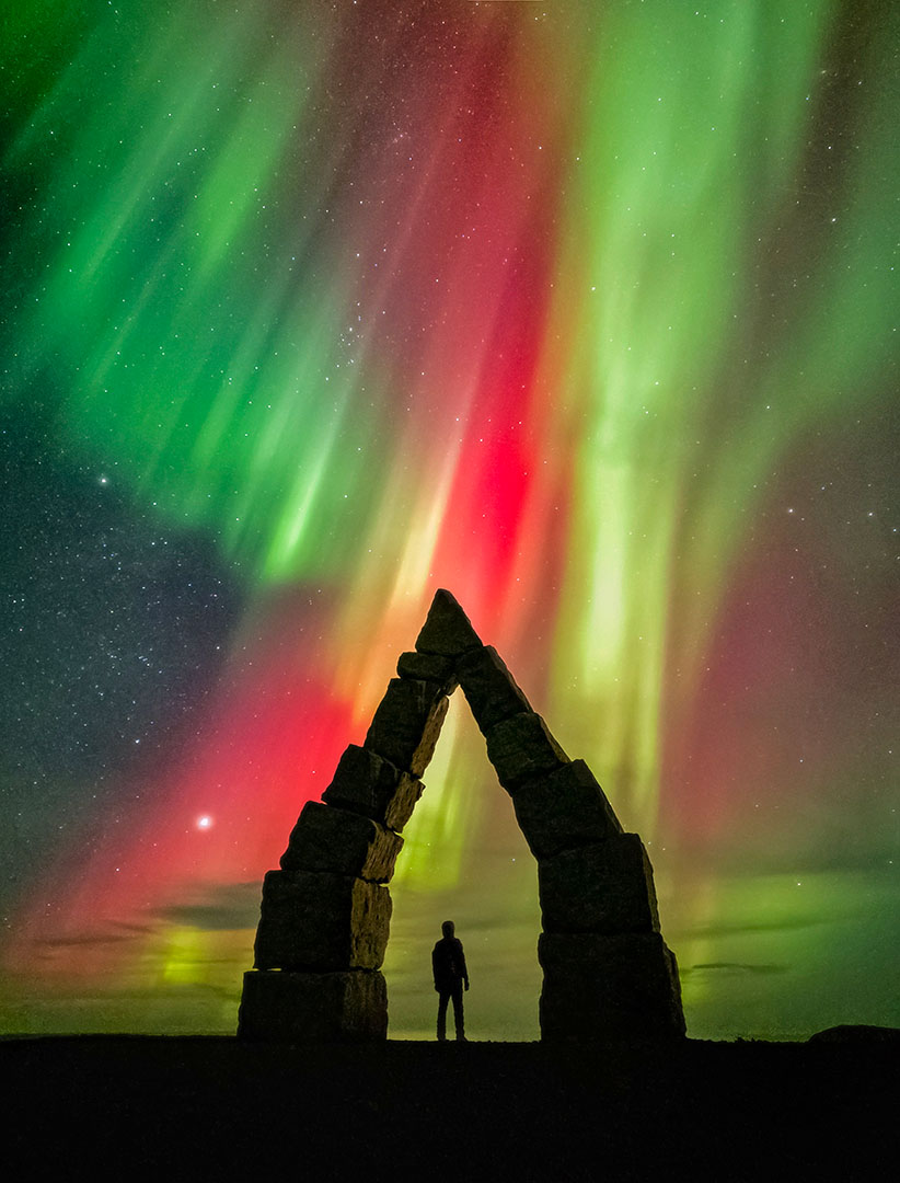 Northern Lights in Iceland Sadeq Hayati 2025 Northern Lights Photographer of the Year