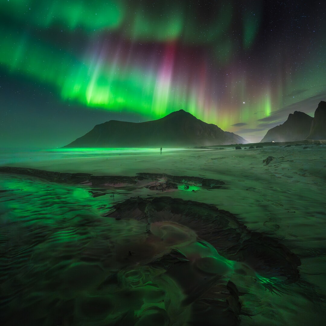 Northern Lights in Lofoten Islands Nikola Vukotic 2025 Northern Lights Photographer of the Year
