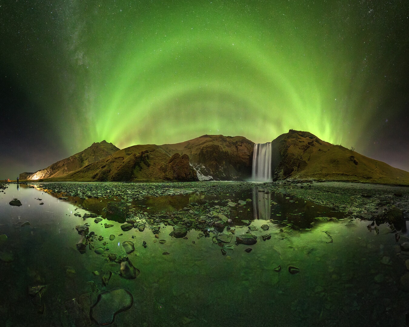 Northern Lights in Skogafoss, Iceland Victor Lima 2025 Northern Lights Photographer of the Year