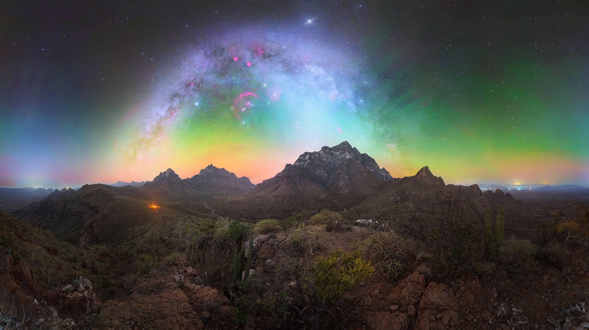milky way arch in baja california sur milky way arch over mexico