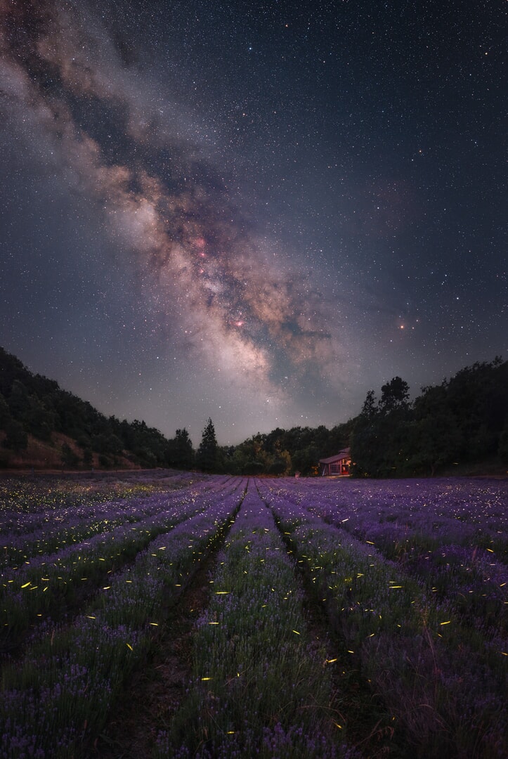 Milky Way in Italy Milky Way in Appennino Bolognese, Italy