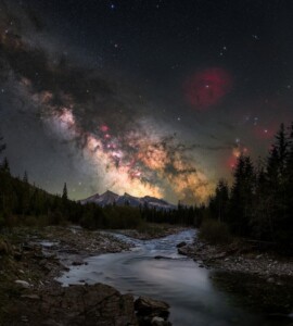 Milky way over tatra mountains Milky way over Jurgów, Polonia
