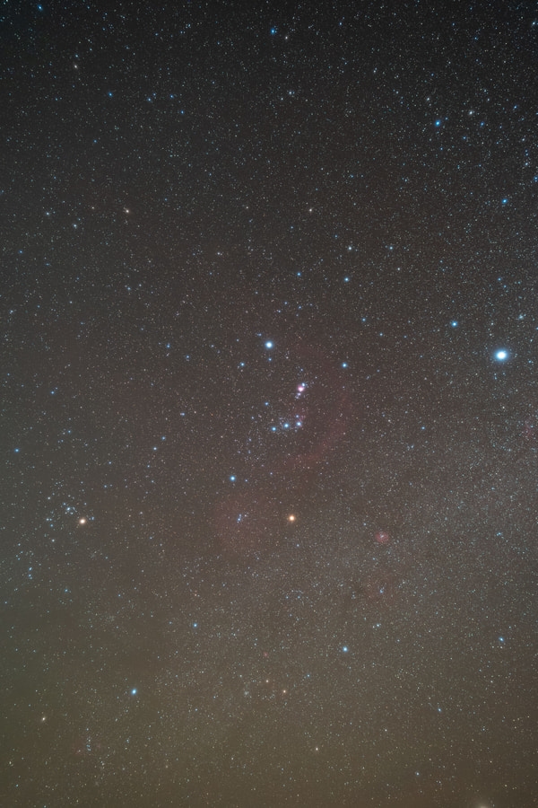 Capture the Night Filter before and afterTracked Astromod OrionDSC02013