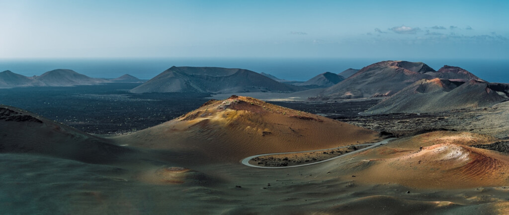 Fire Mountains, boat trips from fuerteventura to lanzarote